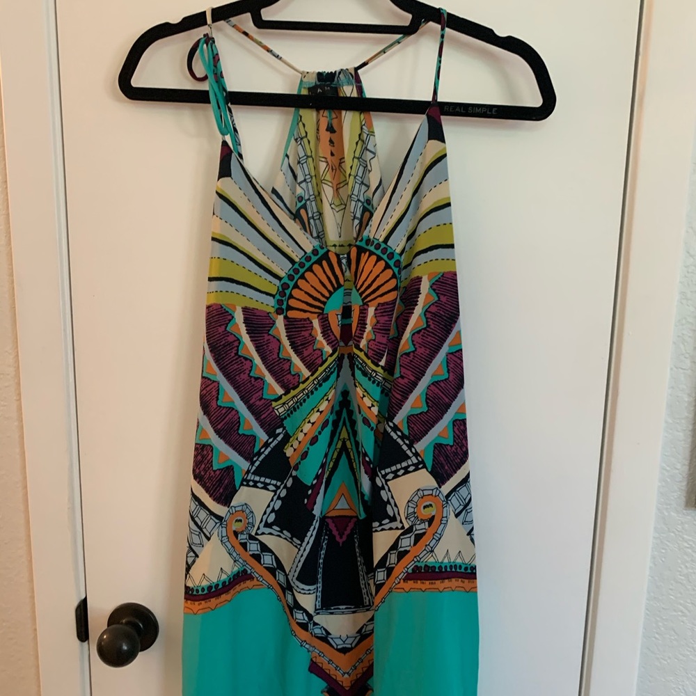 Colorful geometric dress! Very cool and comfy